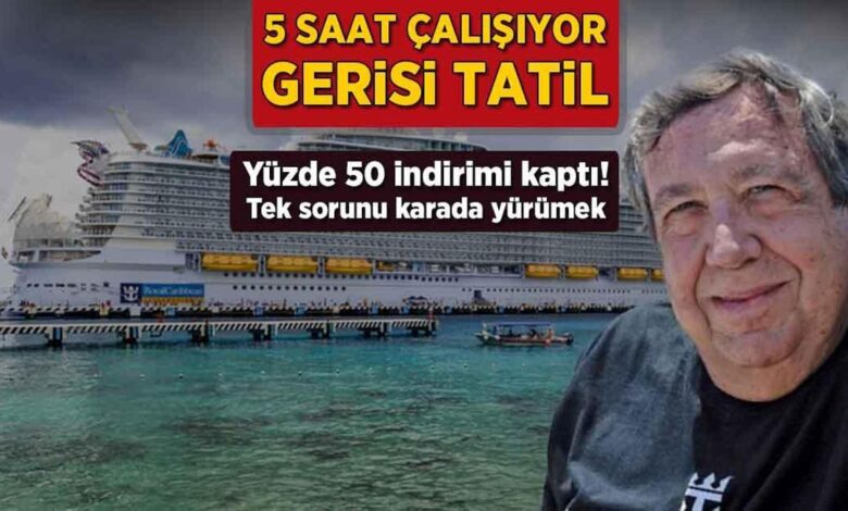 5 saat çalışıyor, gerisi tatil! Yüzde 50 indirimi kaptı, tek sorunu karada yürümek 1 5 saat calisiyor gerisi tatil yuzde 50 indirimi kapti tek sorunu karada yurumek 7mFGG7nm