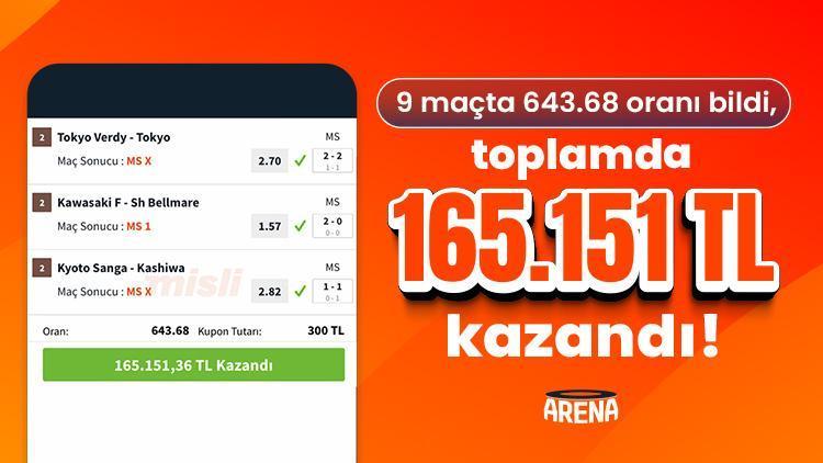 9 macta 64368 orani bildi toplamda 165151 tl kazandi dzzd8lFh