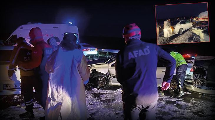 Aksaray'da feci kaza! 12 araç birbirine girdi: 10 yaralı 1 aksarayda feci kaza 12 arac birbirine girdi 10 yarali eDjVUmLi