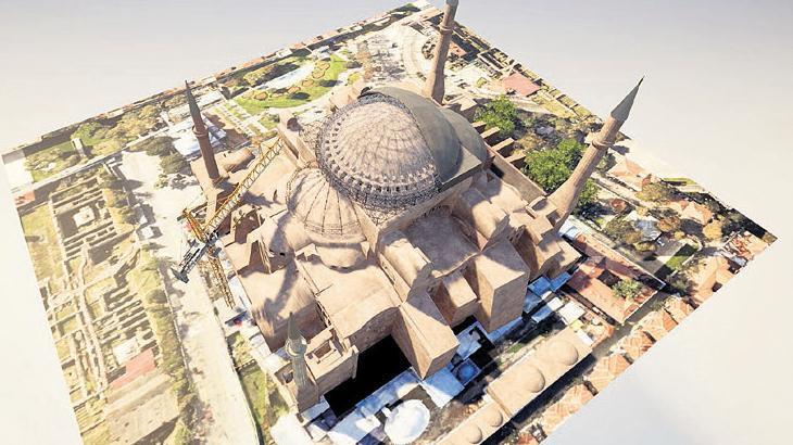 ayasofya kubbesinde tarihi onarim P3lz56BD