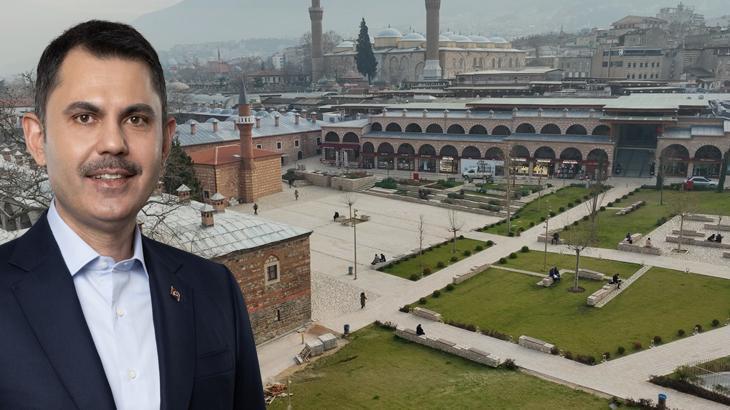 Bakan Kurum: Bursa'mızın kalbi Tarihi Hanlar ve Çarşılar bölgesi nefes aldı 1 bakan kurum bursamizin kalbi tarihi hanlar ve carsilar bolgesi nefes aldi YgdQPnWG