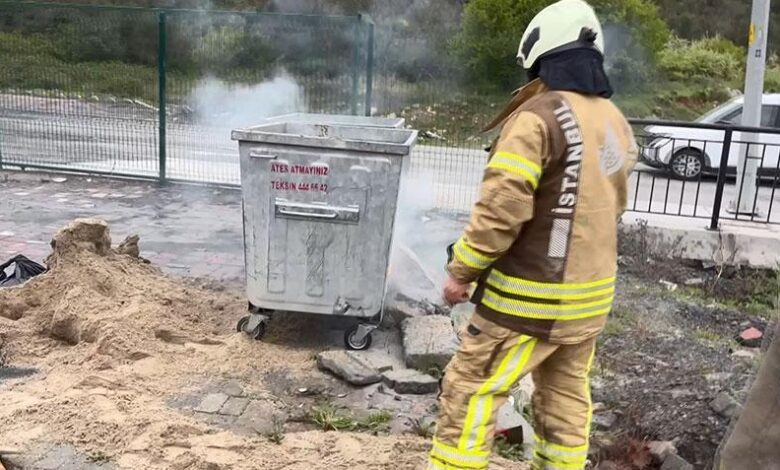 Başakşehir’de kimyasal alarm! Çöp konteynerinden zehirli dumanlar yükseldi 1 basaksehirde kimyasal alarm cop konteynerinden zehirli dumanlar yukseldi SDGrZqaw