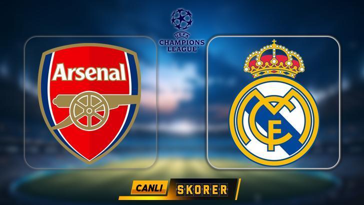 CANLI | UEFA Şampiyonlar Ligi'nde Arsenal - Real Madrid maçı! 1 canli uefa sampiyonlar liginde arsenal real madrid maci H7lWOFJU