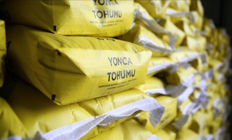 Çiftçilere yüzde 70 hibeyle mısır ve yonca tohumu dağıtıldı 1 ciftcilere yuzde 70 hibeyle misir ve yonca tohumu dagitildi awOTGFPA