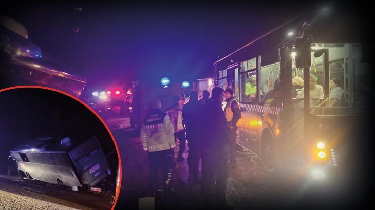Çorum'da feci kaza! Tıp otobüsü toprak bölgeye çarptı: 23 yaralı 1 corumda feci kaza tip otobusu toprak bolgeye carpti 23 yarali qi4kmBvP