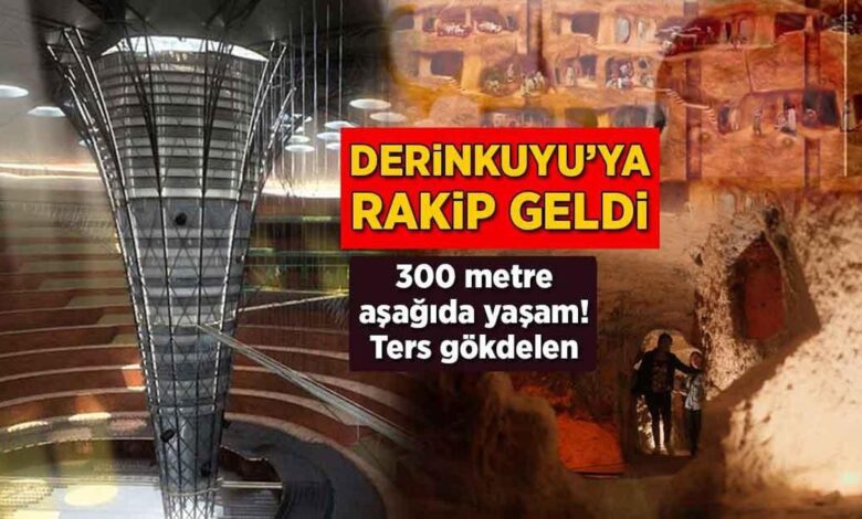 Derinkuyu'ya rakip geldi! Yerin 300 metre altında ömür: Aksi gökdelen 1 derinkuyuya rakip geldi yerin 300 metre altinda omur aksi gokdelen 4OCxZJGM