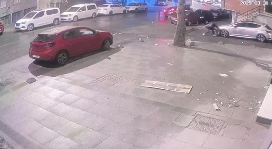 Esenler’de 4 farklı arabaya birden hırsızlık!