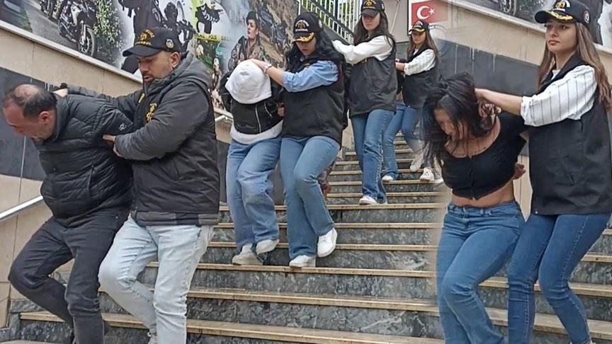 İnternet üzerinden fuhuş tuzağı! Çete çökertildi, 6 kişi tutuklandı