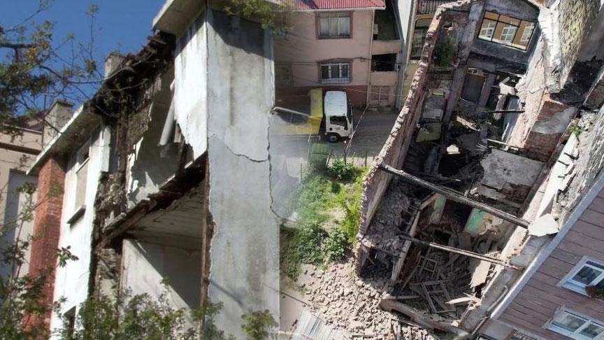 İstanbul’da birçok yapıda hasar! Sarsıntı sonrası korkutan görüntüler