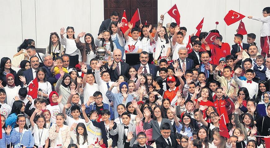 Meclis dün çocuklarındı