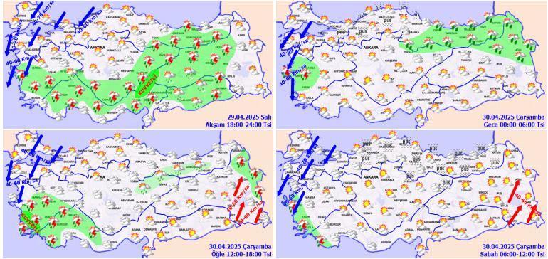 meteoroloji yeni hava durumu raporu yayimladi istanbul dahil bircok vilayet icin alarm verildi 1 IBFyREWr