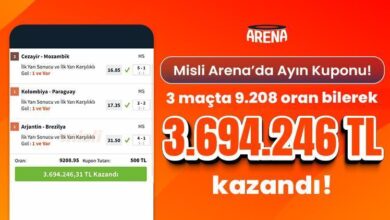 misli arenada ayin kuponu 3 macta 9208 oran bildi 3694246 tl kazandi VMeKp2EL