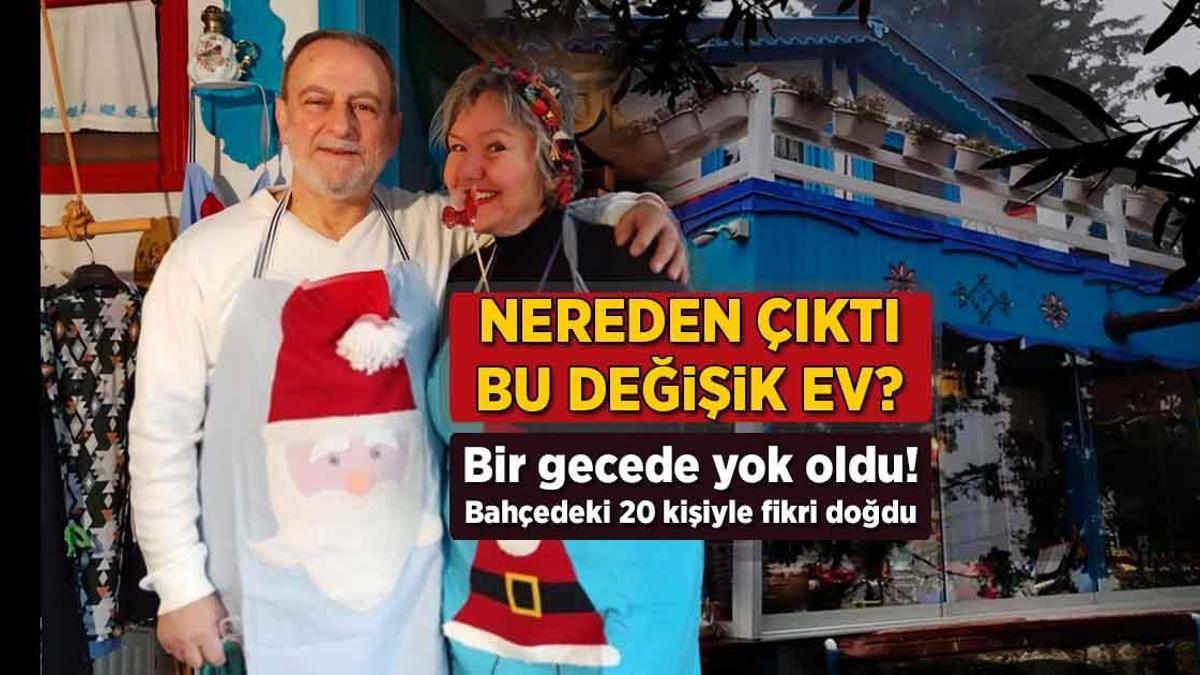 Nereden çıktı bu değişik konut? Bir gecede yok oldu, bahçedeki 20 şahısla fikri doğdu