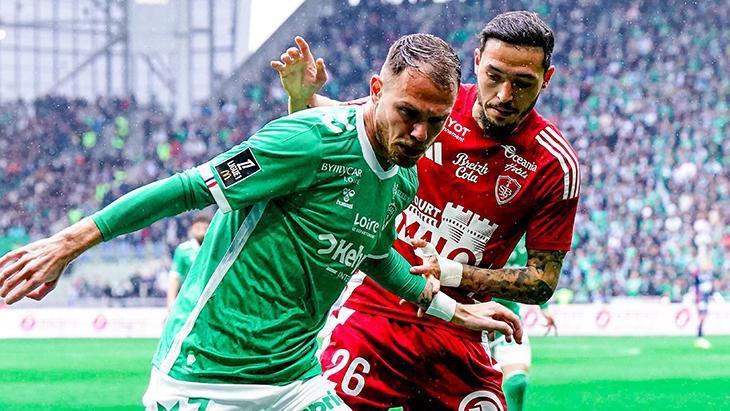 Saint Etienne ile Brest puanları paylaştı! 1 saint etienne ile brest puanlari paylasti HSbMGrN8