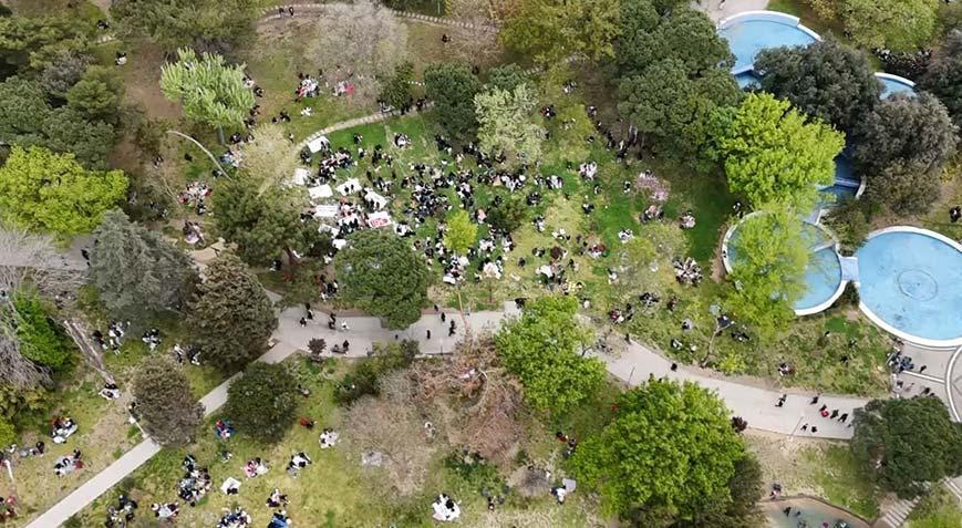 Son dakika: İstanbul’da zelzele paniği! Vatandaşlar parklara akın etti