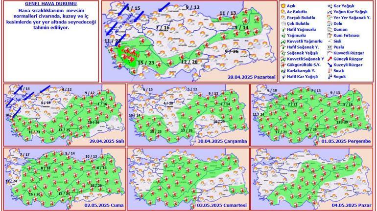 Son dakika… Meteoroloji bu hafta için alarm verdi! Çok kuvvetli geliyor 2 son dakika meteoroloji bu hafta icin alarm verdi cok kuvvetli geliyor 0 UEHD8dyY
