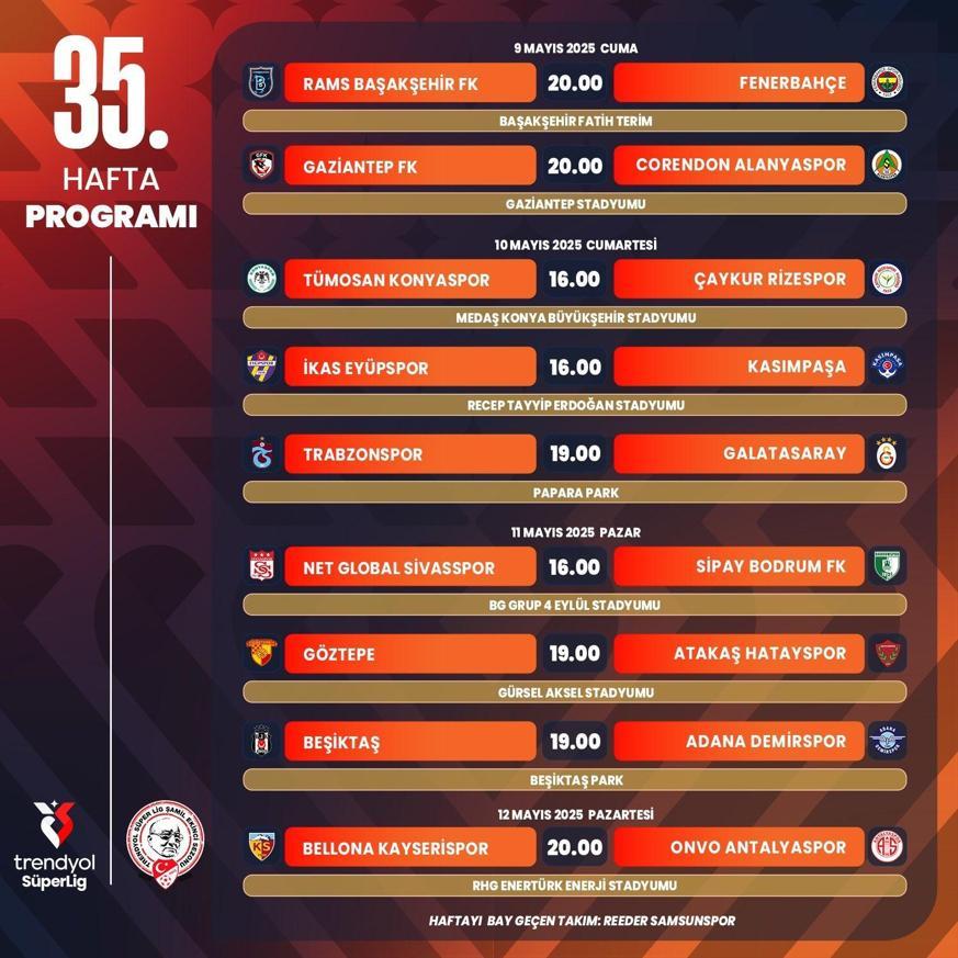 super ligde trabzonspor galatasaray macinin tarihi aciklandi iste 35 haftanin programi 0 JgQCcHp4