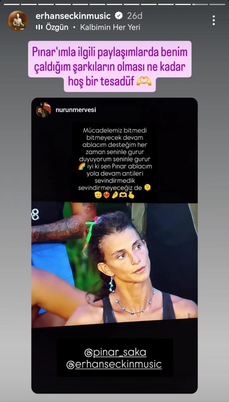 Survivor'da Asena elendi! Pınar Saka'nın eşinden göndermeli paylaşım 4 survivorda asena elendi pinar sakanin esinden gondermeli paylasim 2 6WSBKcpj
