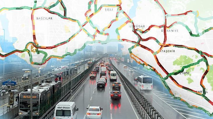 Tatil bitti, okullar açıldı! İstanbul'da trafik kilitlendi 1 tatil bitti okullar acildi istanbulda trafik kilitlendi diU1awrP
