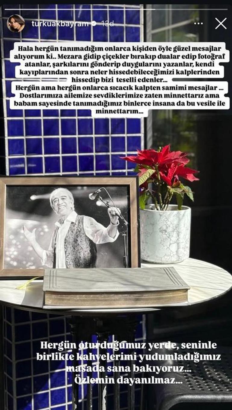 Türkü Akbayram, babasıyla her gün oturduğu yeri paylaştı! 'Özlemin dayanılmaz...' 2 turku akbayram babasiyla her gun oturdugu yeri paylasti ozlemin dayanilmaz 0 azXVY7vr