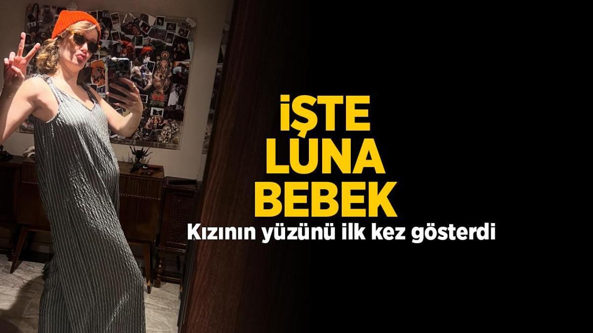 Uzun vakit sonra ilk! Burcu Biricik kızının yüzünü birinci defa gösterdi