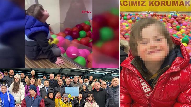 vicdanlari yaralayan olay down sendromlu cocugun alinmadigi oyun alani onunde protesto