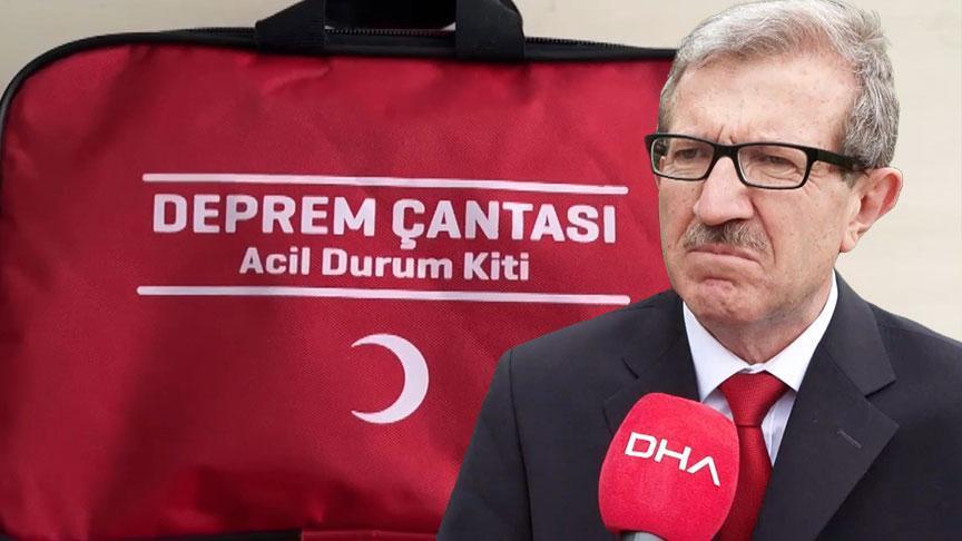 Zelzele çantasında olmazsa olmazlar! Uzman isim hayat kurtaran listeyi açıkladı