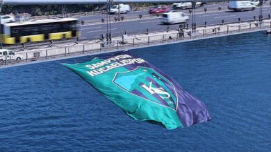 1 lig sampiyonu kocaelisporun bayragi istanbul bogazinda dalgalandi 1iac36kq