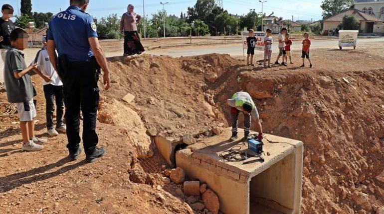 Antalya'da drenaj tünelinde çocuk alarmı! 2 antalyada drenaj tunelinde cocuk alarmi 0 lNWHH2Vy
