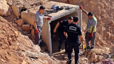 antalyada drenaj tunelinde cocuk alarmi qrehNvWR