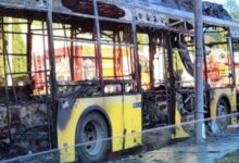 basaksehirde iett otobusu alev alev yandi paDWFv2Y