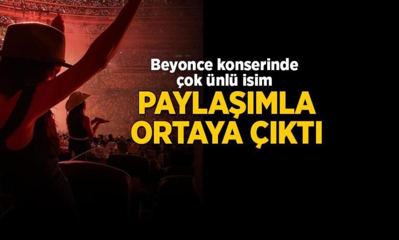 Beyonce konserinde çok ünlü isim! Paylaşımla ortaya çıktı: Öpücüklere boğdu 1 beyonce konserinde cok unlu isim paylasimla ortaya cikti opucuklere bogdu iRIWchPR