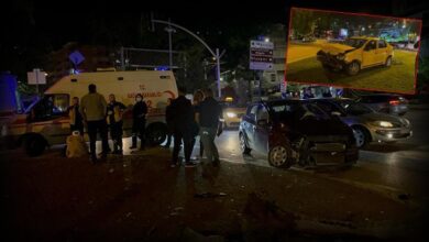 bursada feci kaza araba taksiye carpti 7 yarali F9yXUQrj