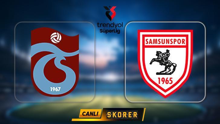 CANLI | Muhteşem Lig’de Trabzonspor - Samsunspor maçı! 1 canli muhtesem ligde trabzonspor samsunspor maci