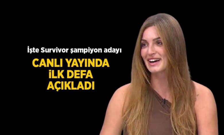 Canlı yayında birinci sefer açıkladı! İşte Yağmur Banda'nın Survivor 2025 şampiyon adayı olan o isim 1 canli yayinda birinci sefer acikladi iste yagmur bandanin survivor 2025 sampiyon adayi olan o MqFTdIKs