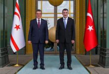 cumhurbaskani yardimcisi yilmaz kktc basbakani ile gorustu 9qbrsImp