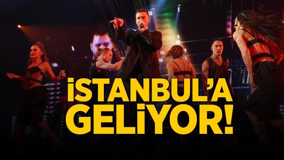 Dünyaca ünlü müzikçi Justin Timberlake İstanbul’a geliyor!