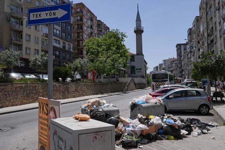 Emekçiler greve gitti, kent çöp kente dönüştü 3 emekciler greve gitti kent cop kente donustu 1 HNLEQEXO