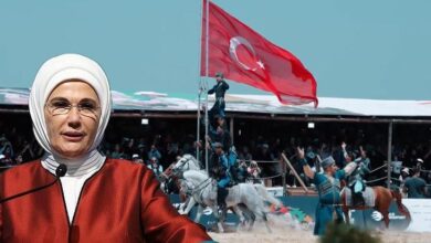 emine erdogandan karabag atlarinin gosterisiyle ilgili paylasim F44OlKxf