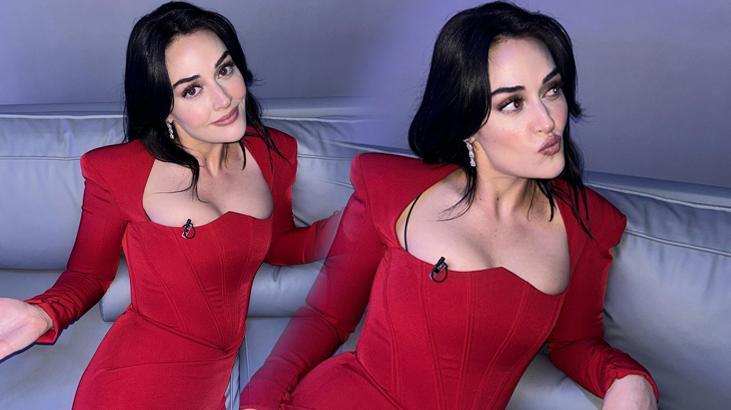 Esra Bilgiç kırmızı elbisesiyle ortalığı yaktı geçti! 1 esra bilgic kirmizi elbisesiyle ortaligi yakti gecti UXkTK3ij
