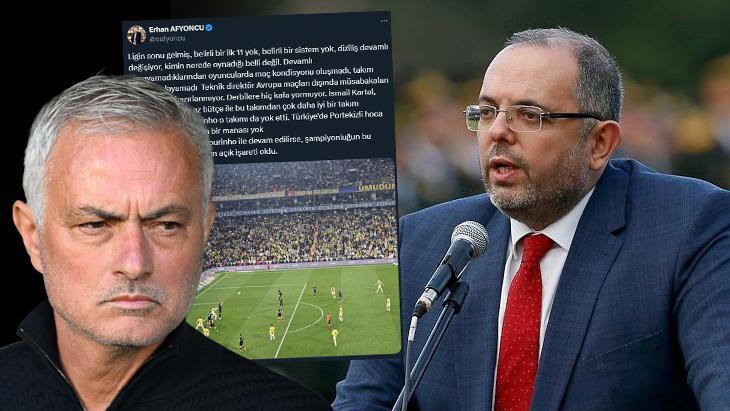 Fenerbahçe - Beşiktaş sonrası ünlü tarihçi Erhan Afyoncu'dan Mourinho çıkışı: İnat etmenin manası yok 1 fenerbahce besiktas sonrasi unlu tarihci erhan afyoncudan mourinho cikisi inat etmenin manasi yok JU2AUb1w