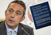 fenerbahcede olay yaratan gelisme icin aciklama ali koc bizi tehdit etti 8whdsMHf