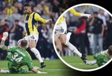 fenerbahceden besiktas derbisinde penalti beklentisi caglar soyuncu cilgina dondu B3ZKKM5W