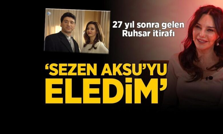 Hande Ataizi'den 27 yıl sonra 'Ruhsar' itirafı! 'Sezen Aksu’yu ben eledim' 1 hande ataiziden 27 yil sonra ruhsar itirafi sezen aksuyu ben eledim TBOmArAY