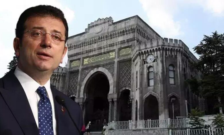 İmamoğlu'nun diploması İstanbul Üniversitesi bilgi tabanından silindi 1 imamoglunun diplomasi istanbul universitesi bilgi tabanindan silindi NxQUGypH