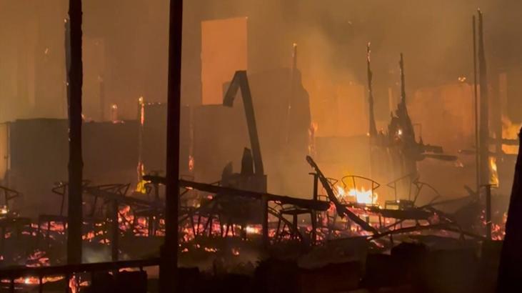 İstanbul Şile'de 6 restoranda birden yangın 4 istanbul silede 6 restoranda birden yangin 2
