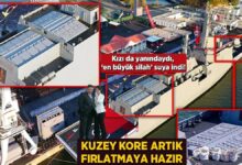 kuzey kore artik firlatmaya hazir kizi da yanindaydi en buyuk silah suya indi 2XNaMmHH