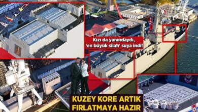 kuzey kore artik firlatmaya hazir kizi da yanindaydi en buyuk silah suya indi 2XNaMmHH