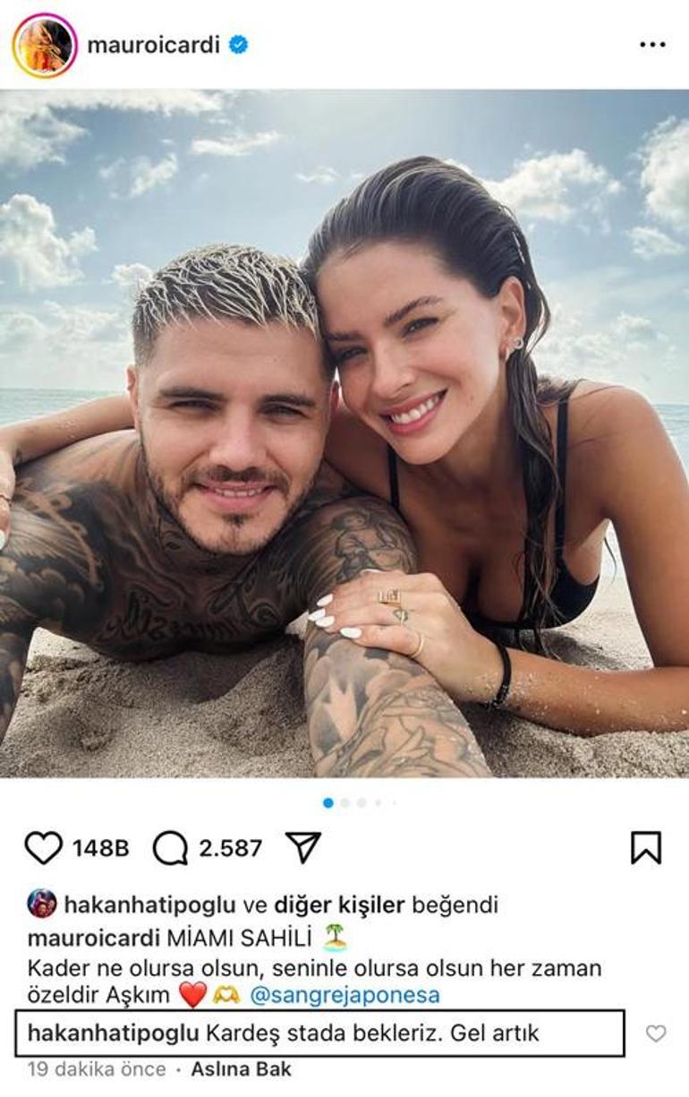 Mauro Icardi'nin bu sefer rotası Miami oldu! Eski Survivor yarışmacısından olay reaksiyon 3 mauro icardinin bu sefer rotasi miami oldu eski survivor yarismacisindan olay reaksiyon 1 FechPC4v
