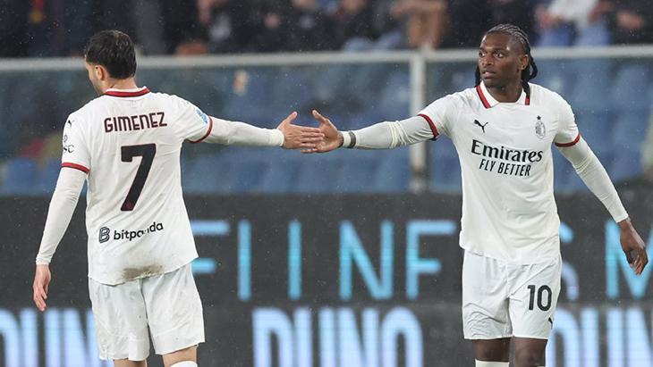 Milan, Genoa deplasmanında geri döndü! 1 milan genoa deplasmaninda geri dondu OB8kKfE2